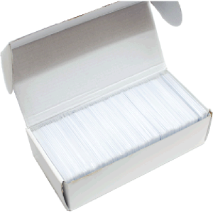 IDT-1000EMS-P(34) * Pachet de 100 cartele de proximitate IDT-1000EM (125 kHz), numerotate secvential, cod imprimat 34 biti