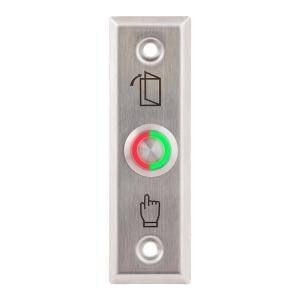 PBK-811A(LED)-rdgn *  Buton incastrabil cu actionare prin apasare, LED de semnalizare rosu sau verde, protectie la intemperii IP65
