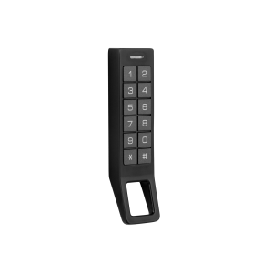 TKD-890-bk * Incuietoare standalone pentru usi de vestiare si dulapuri cu cititor RFID MF 13,56 MHz si cod numeric PIN
