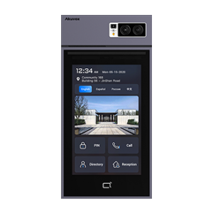 S539 * Video interfon IP SIP, post de apel cu ecran touchscreen de 10”, Android, BLE, recunoastere faciala, NFC, cod QR
