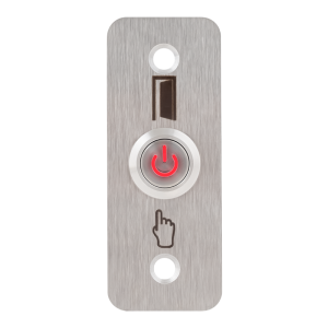 PBK-B-19L-NO/NC-rdgn * Buton bistabil, incastrabil, cu LED de semnalizare rosu sau verde, protectie la intemperii IP65