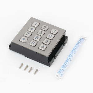 DTH821|MK * Modul tastatura mecanica iluminata, pentru posturile de apel modulare DT 821 cu comunicatie pe 2 fire