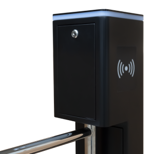 TS-SBT2000S-B-ST * Poarta batanta bidirectionala, automata, cu brat din inox, corp negru