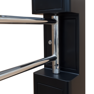TS-SBT2000S-B-ST * Poarta batanta bidirectionala, automata, cu brat din inox, corp negru