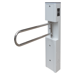 TS-SBT2000S-W-ST * Poarta batanta bidirectionala, automata, cu brat din inox, culoare alb
