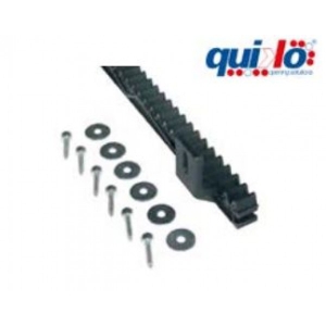 QK-CRN(v3) * Cremaliera M4 din nylon cu insertie metalica, prindere in 6 puncte