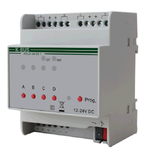 ADLD-04/03.1 * Actuator 4 canale LED cu dimmer