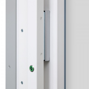 ATOM-22 * Electromagnet pentru usi din plastic cu deschidere la exterior