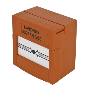CPK-861O * Buton aplicabil din plastic, pentru iesire de urgenta - portocaliu