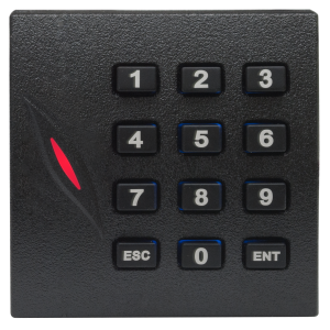 KR-102E * Cititor de proximitate RFID (125KHz) cu tastatura; pentru centrale de control acces