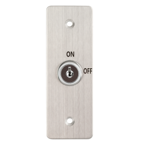 KY-C-SS-2 * Buton de iesire incastrabil/aplicabil cu carcasa, cu cheie