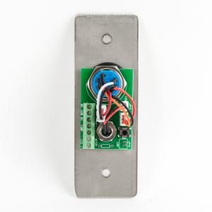 KY-C-SS-2-rdgn * Buton de iesire incastrat cu carcasa, cu cheie, cu led, tamper