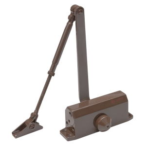 SA-5044AW-bn * Amortizor hidraulic cu brat, pentru usi de 60-85kg, maro