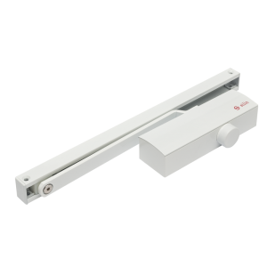 SA-8023-wh * Amortizor hidraulic cu sina, pentru usi de 40-65kg, alb