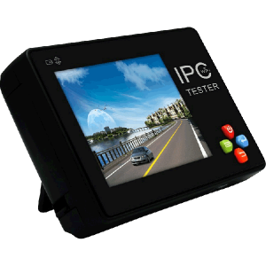 T-1600 * Tester CCTV 3.5" touch-screen pentru camere IP / analogice, WiFi integrat