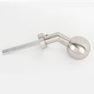 YH-S45O * Maner cu buton fix la 45°, cu rozeta ovala