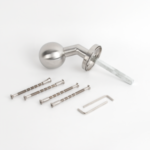 YH-S45R * Maner cu buton fix la 45°, cu rozeta rotunda