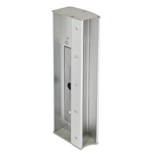 YM-280T(LED)H * Electromagnet aplicabil de 280kgf, cu maner pentru usi cu deschidere in interior si cu led de stare