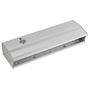 YM-280T(LED)H * Electromagnet aplicabil de 280kgf, cu maner pentru usi cu deschidere in interior si cu led de stare