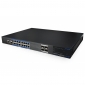 UTP7516GE-POE-4GF *  Switch profesional 16 porturi PoE+, 4 porturi uplink SFP, 1 port consola CLI, 1 port OOB Web management