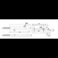 5C-55AL * Contact magnetic NC, aplicabil pentru usi culisante