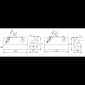 5C-56 * Contact magnetic aplicabil NC pentru usi de metal
