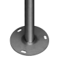 K-SO * Stalp intermediar de colt 90° din INOX , suport balustrade din INOX