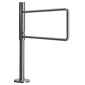 YK-PB-M-ZL * Poarta batanta bidirectionala din INOX, mecanica cu cheie