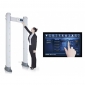 ARS-600T.S/800D//24 * Poarta detectie metale cu 24 de zone, ecran LCD Touch de 7”, rezistenta la apa, IP65