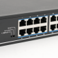 SF18P-LM * Switch ethernet PoE+ cu functie PoE Watchdog, 16 porturi 10/100Mbps POE+ downlink, 2 porturi 10/100/1000Mbps uplink