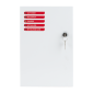 YPS-12-8-10 * Sursa de alimentare cu backup, pentru sisteme CCTV, cu 8 canale