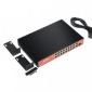 WI-PS518G * Switch PoE 16 porturi montabil in rack