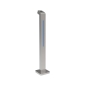 DTF-413 * Stalp din INOX cu suport pentru fixarea echipamentelor de control acces