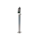 DTF-413 * Stalp din INOX cu suport pentru fixarea echipamentelor de control acces