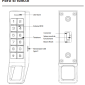 TKD-890-bk * Incuietoare standalone pentru usi de vestiare si dulapuri cu cititor RFID MF 13,56 MHz si cod numeric PIN