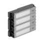 DTH821|S4 * Modul cu 4 butoane iluminate, capacitive, pentru posturile de apel modulare DT 821 cu comunicatie pe 2 fire