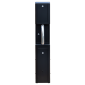 TS-SBT2000S-B-ST * Poarta batanta bidirectionala, automata, cu brat din inox, corp negru