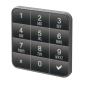 PS-10TEN-PUBLIC * Incuietoare standalone cu tastatura pentru vestiare (dulapuri)