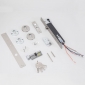 YB-600C(LED)-V2 * Bolt electric cu actiune electromagnetica, cilindru european cu buton, monitorizare si LED de stare