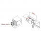 YES-80 * Electromagnet aplicabil pentru usi automate