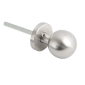 YH-S90R * Maner cu buton fix drept, cu rozeta rotunda