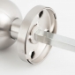 YH-S90R * Maner cu buton fix drept, cu rozeta rotunda