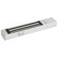 YM-280T(LED)H * Electromagnet aplicabil de 280kgf, cu maner pentru usi cu deschidere in interior si cu led de stare